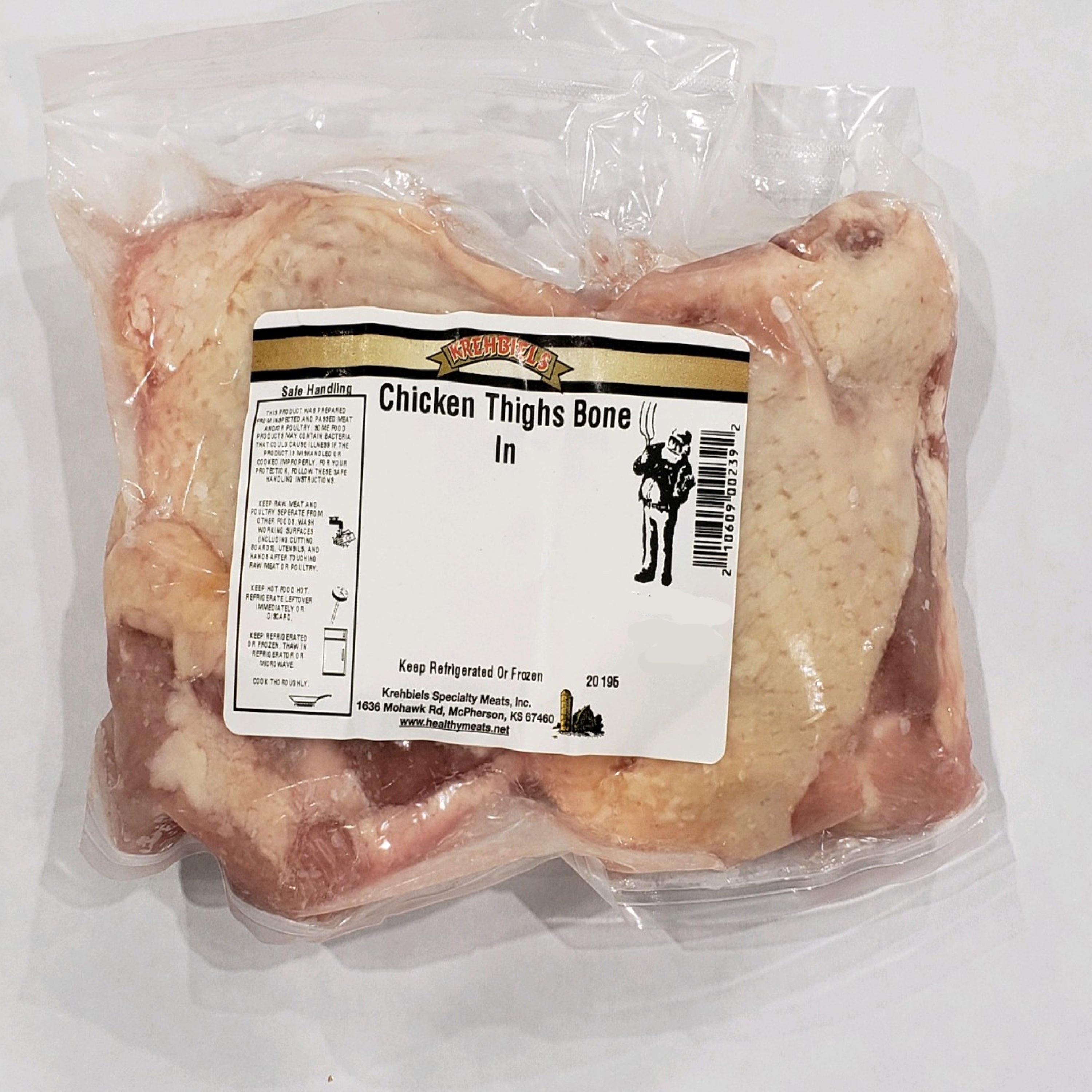 Chicken Thighs-Bone In (1.75-2.00 lbs.) image 0
