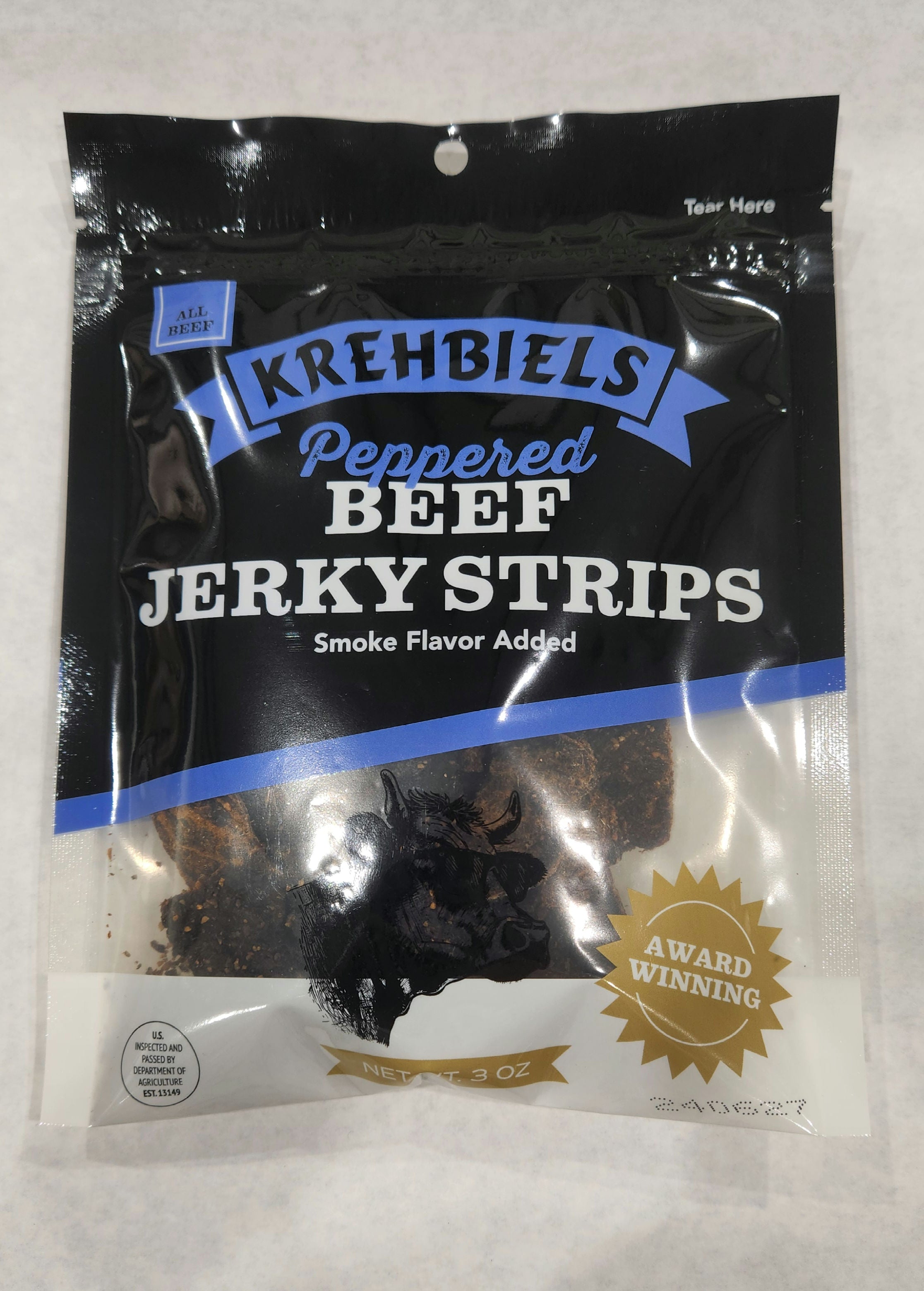 Peppered Beef Jerky (3 Oz.) image 0