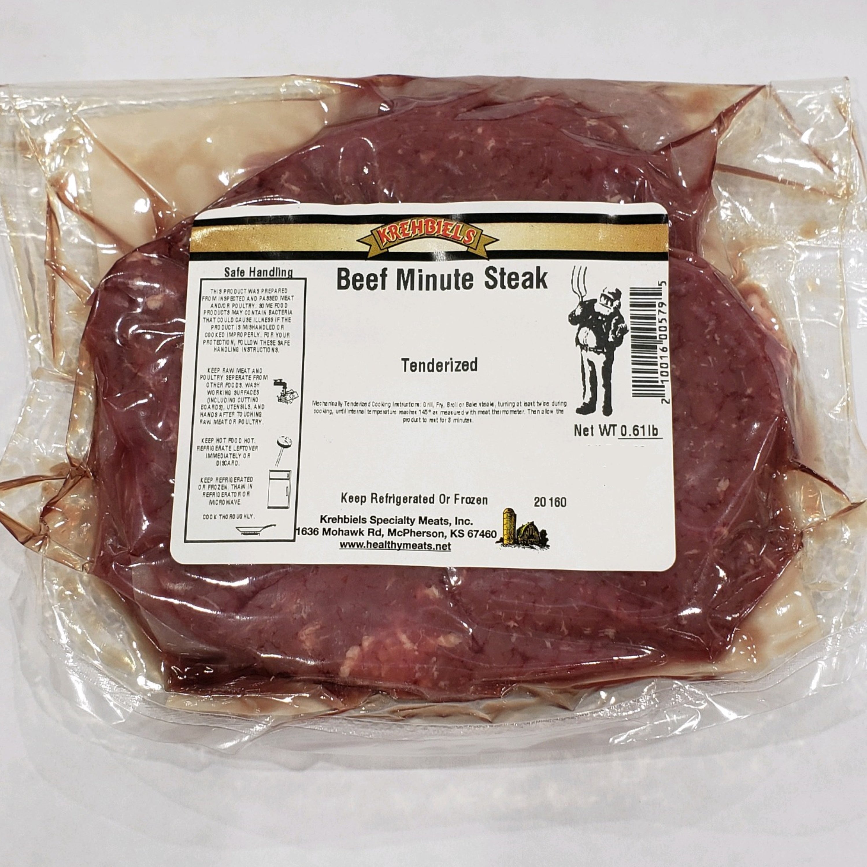 Beef Minute Steak (8-10 Oz.) image 0