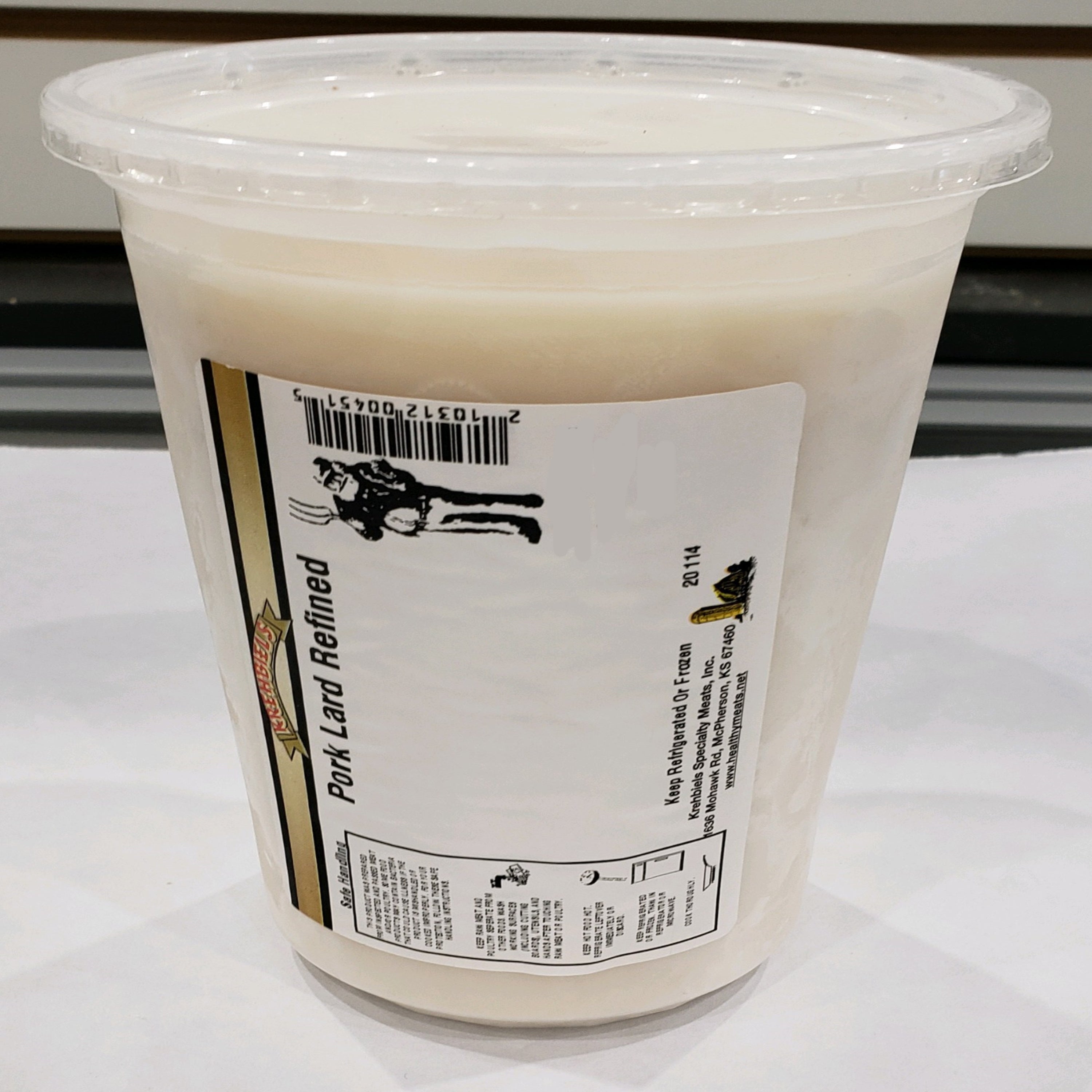 Pork Lard Refined (1.75-2.00 lbs.) image 0