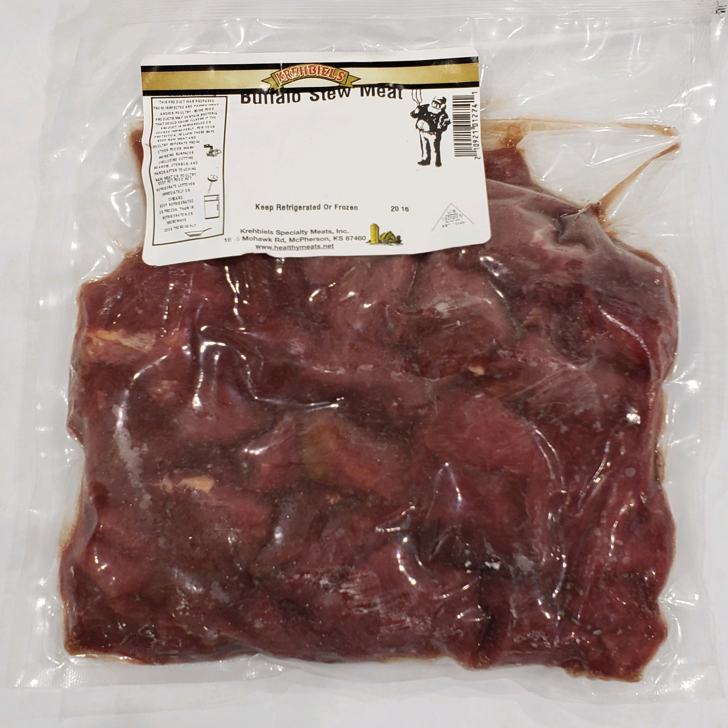 Buffalo Stew Meat (1 lb.) image 0