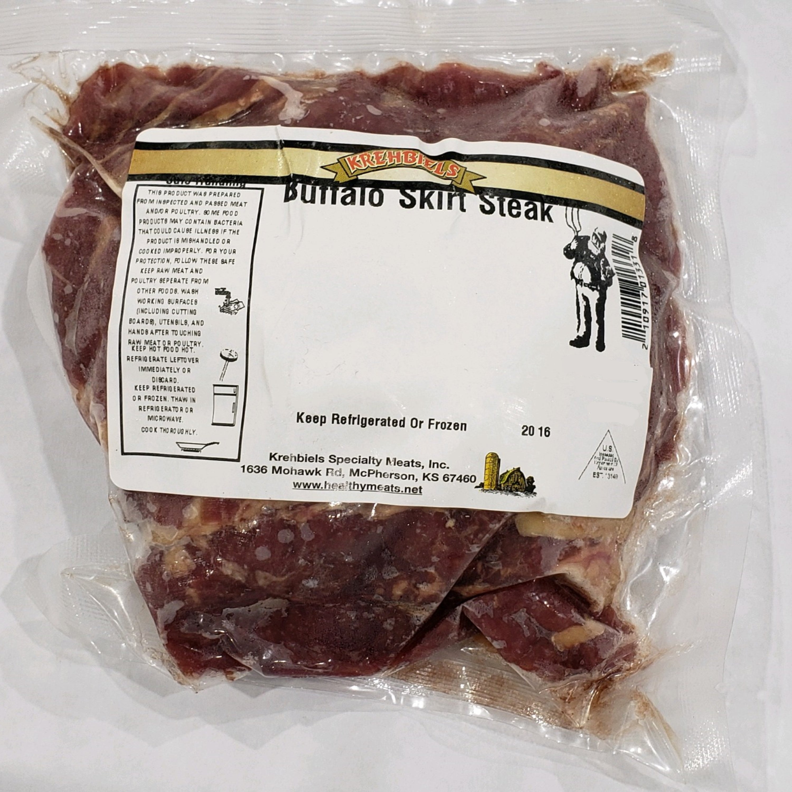 Buffalo Skirt Steak (1.25-1.50 lbs.) image 0