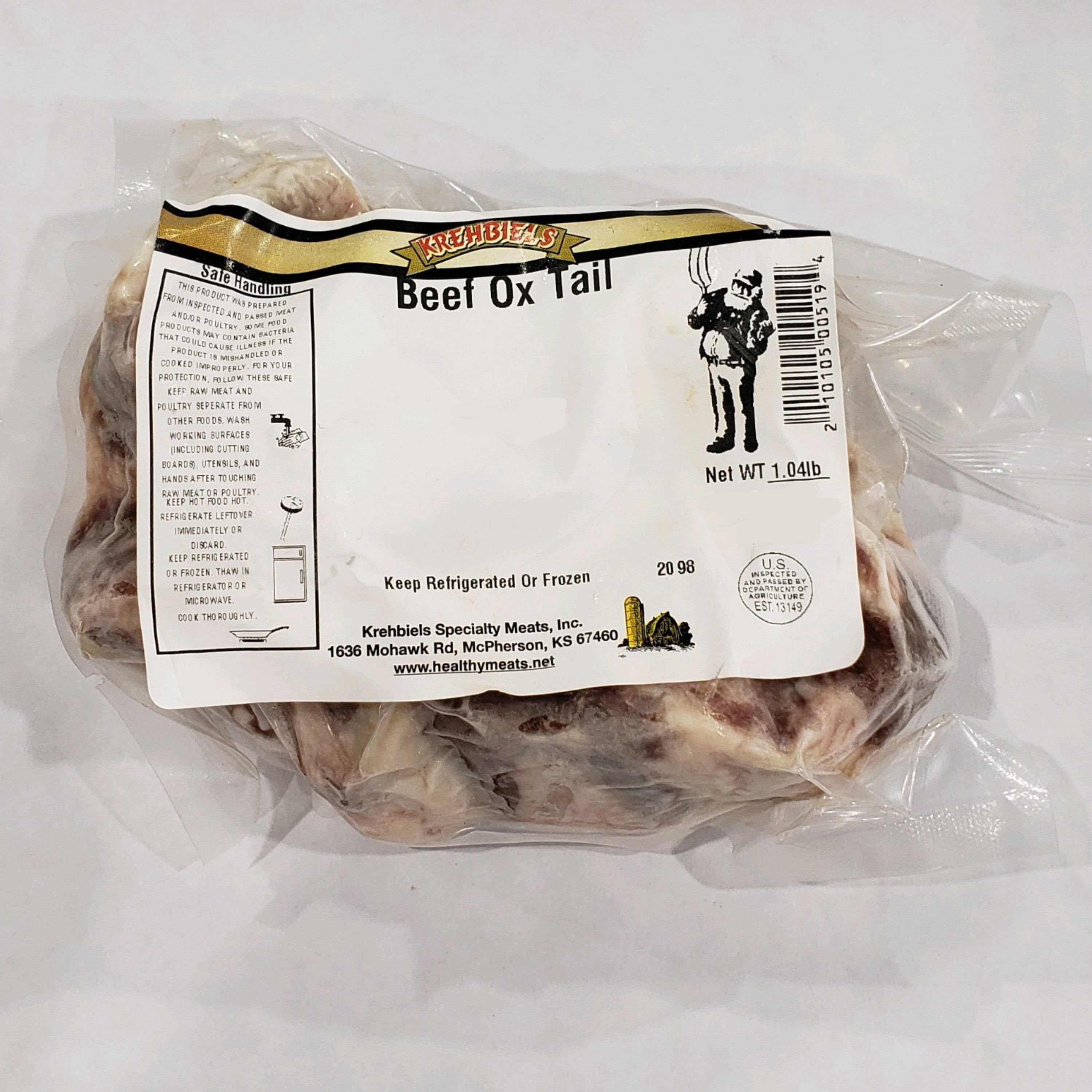 Beef Ox Tail (1.00-1.25 lbs.) image 0