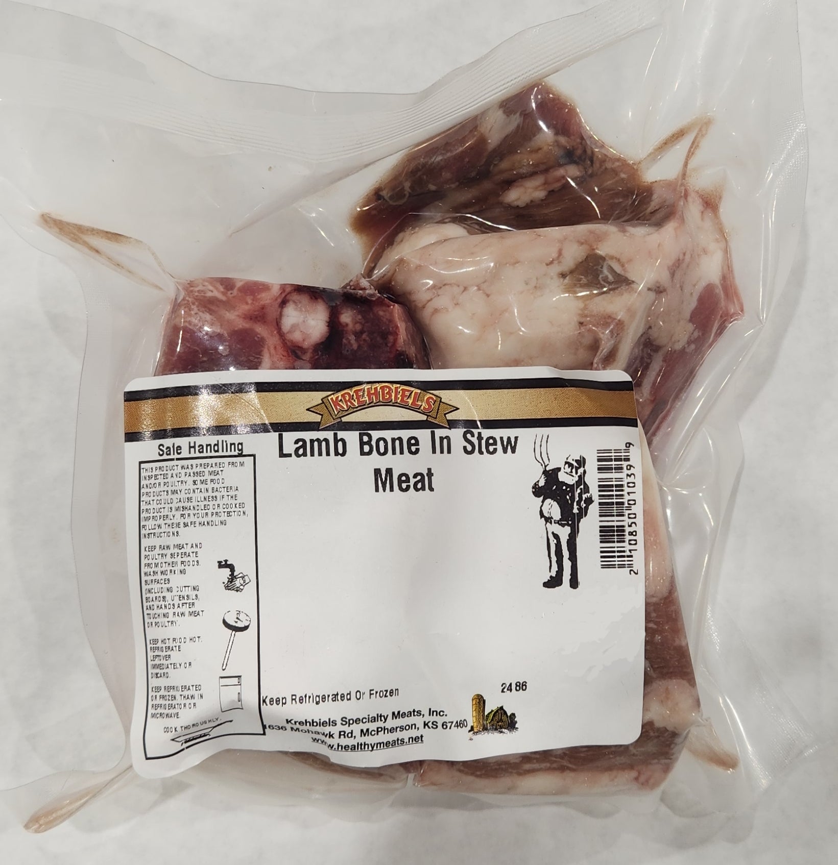 Bone In Lamb Stew Meat image 0