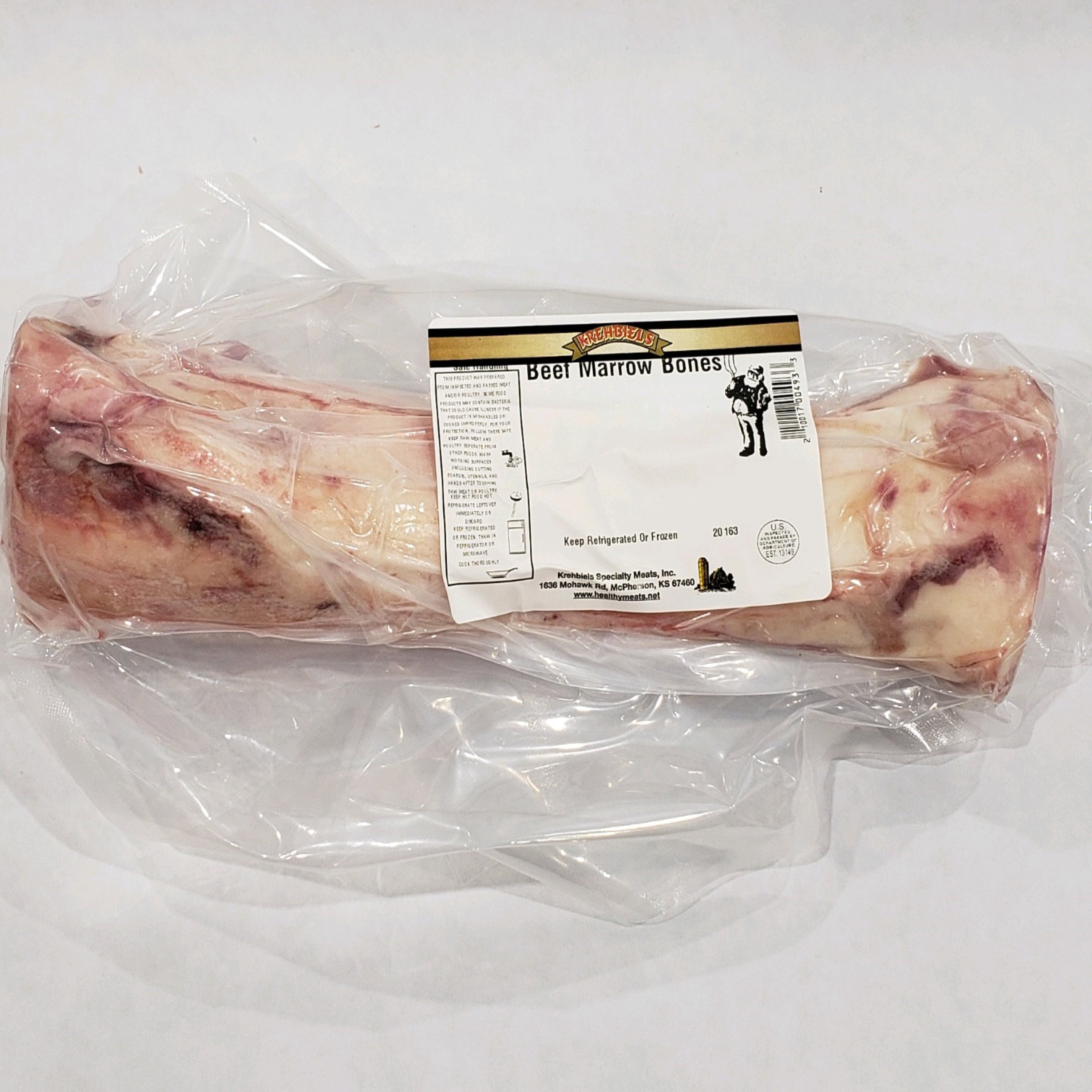 Beef Marrow Bones (1.25-1.50 lbs.) image 0