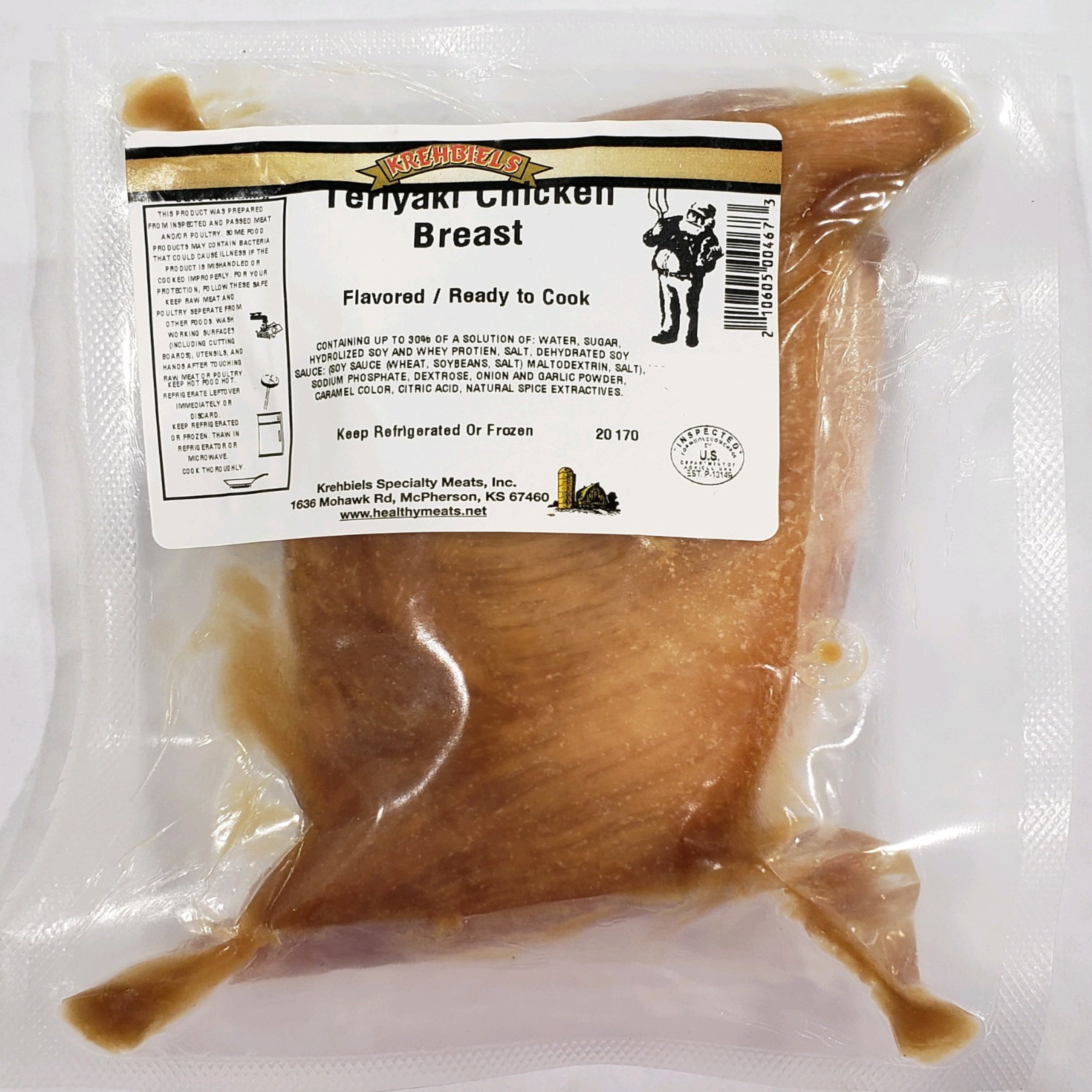 Teriyaki Chicken Breast (10-12 Oz.) image 0