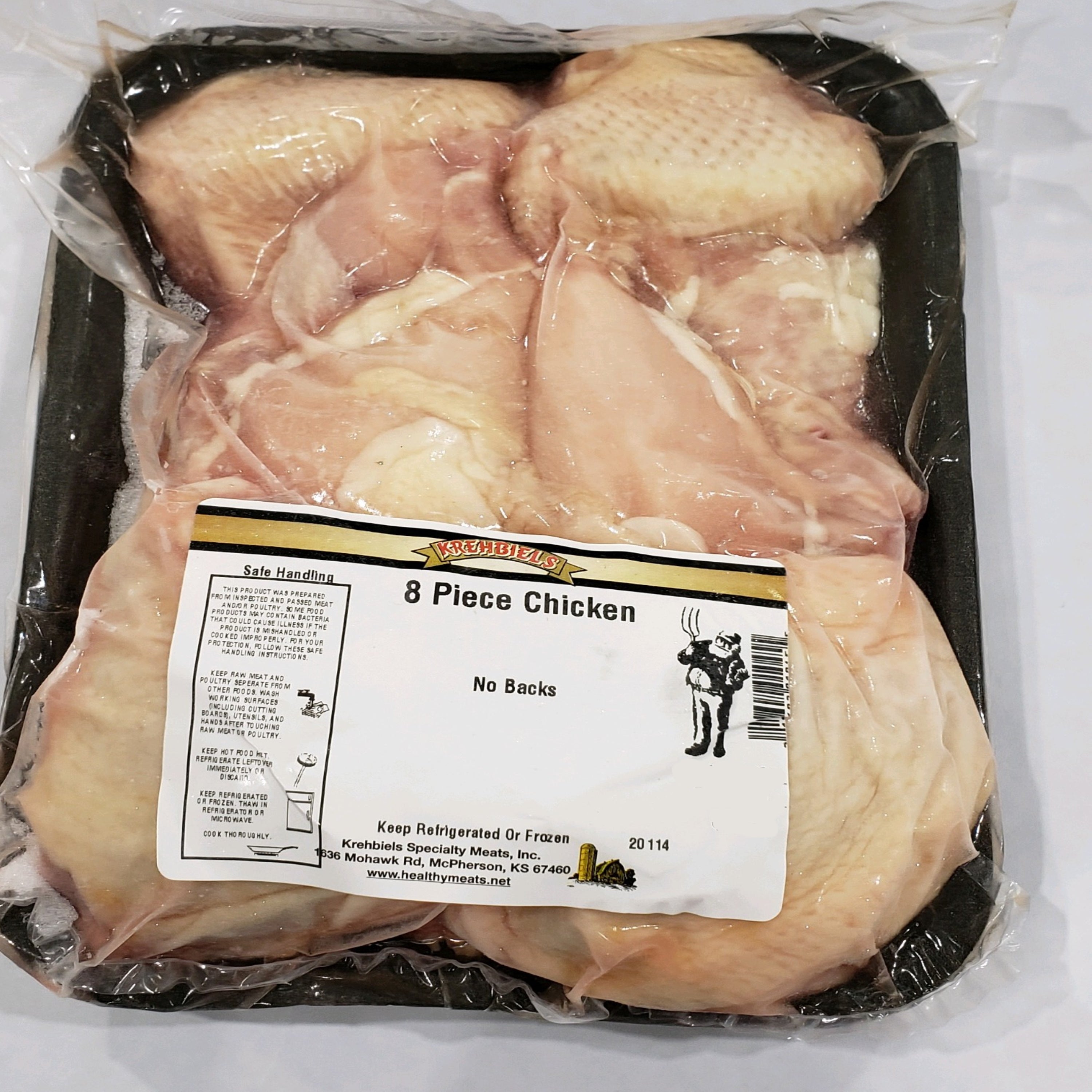 8 Piece Chicken (No Backs)-(2.75-3.00 lbs.) image 0
