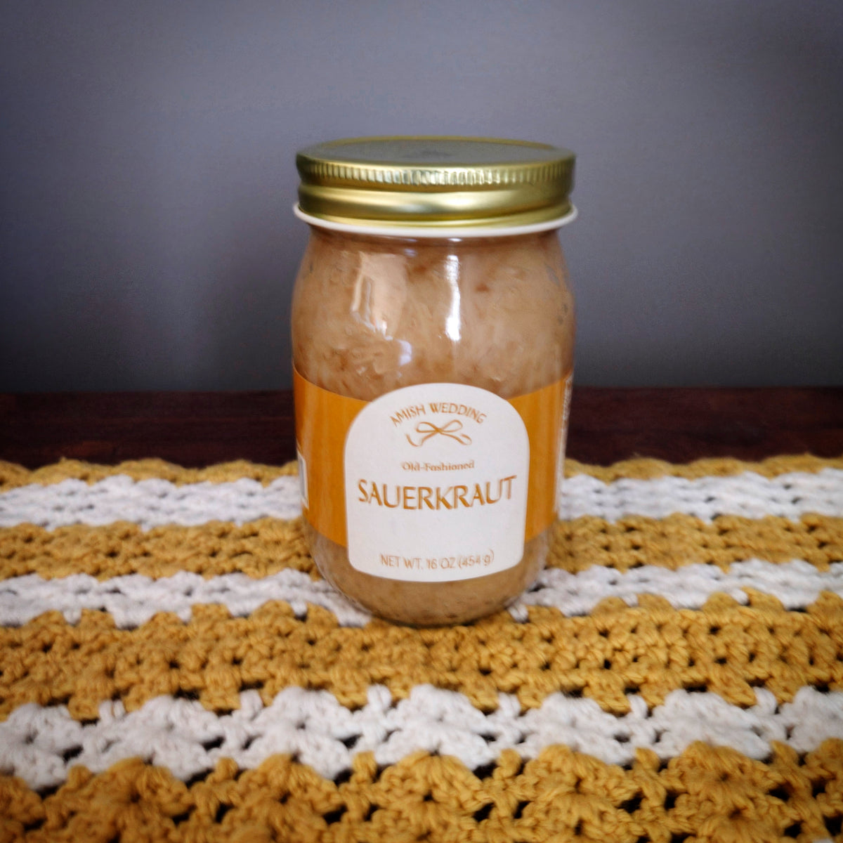 Amish Wedding Sauerkraut 16oz
