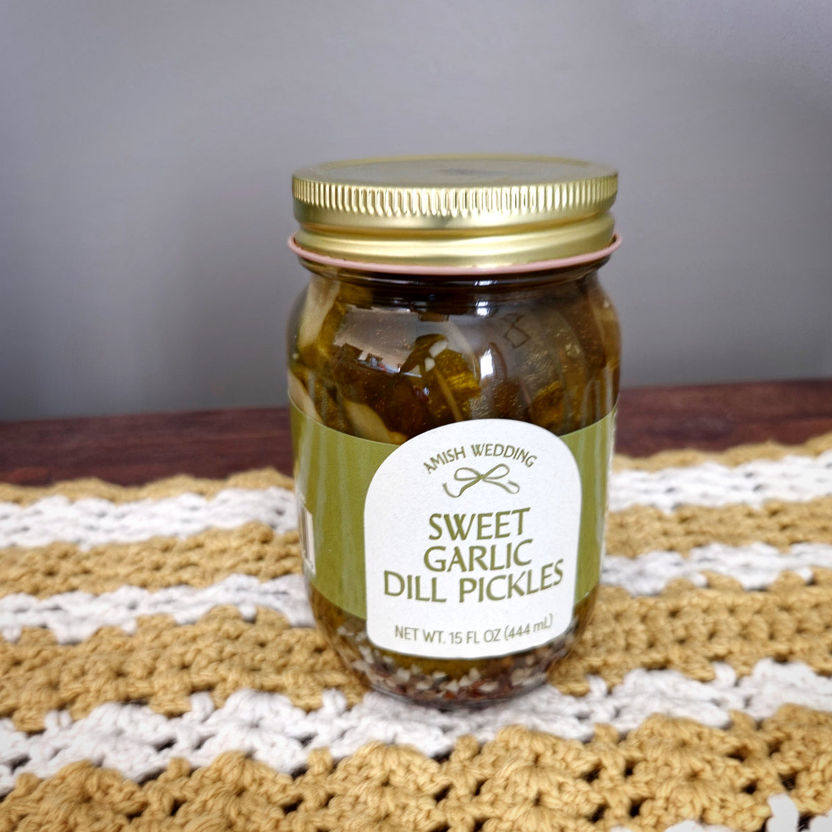 Amish Wedding Sweet Garlic Dill Pickles