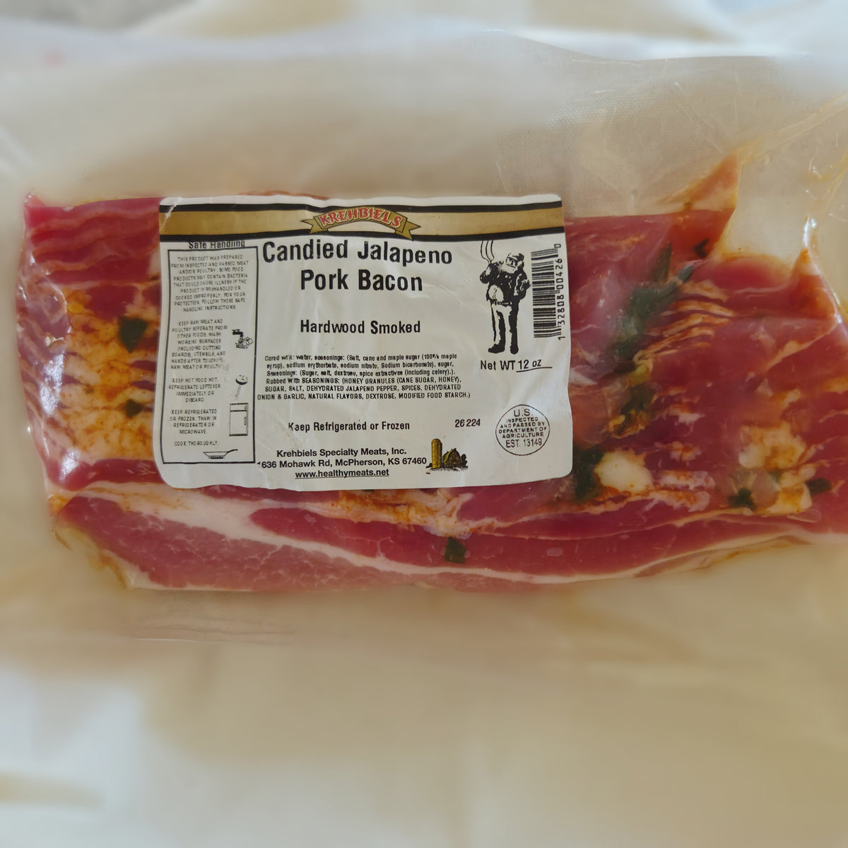 Pork Candied Jalapeno Bacon