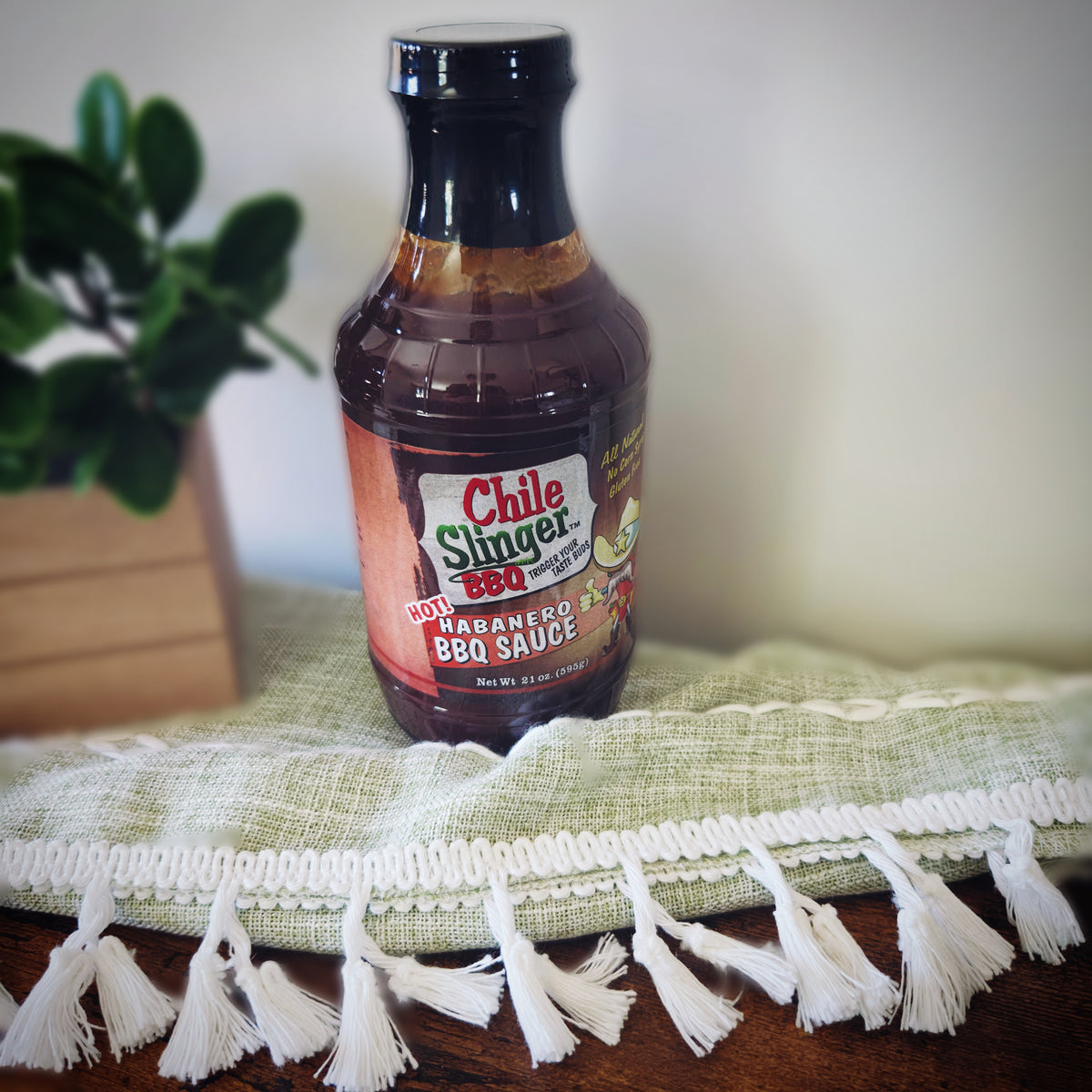 Chile Slinger Hot Habanero BBQ Sauce