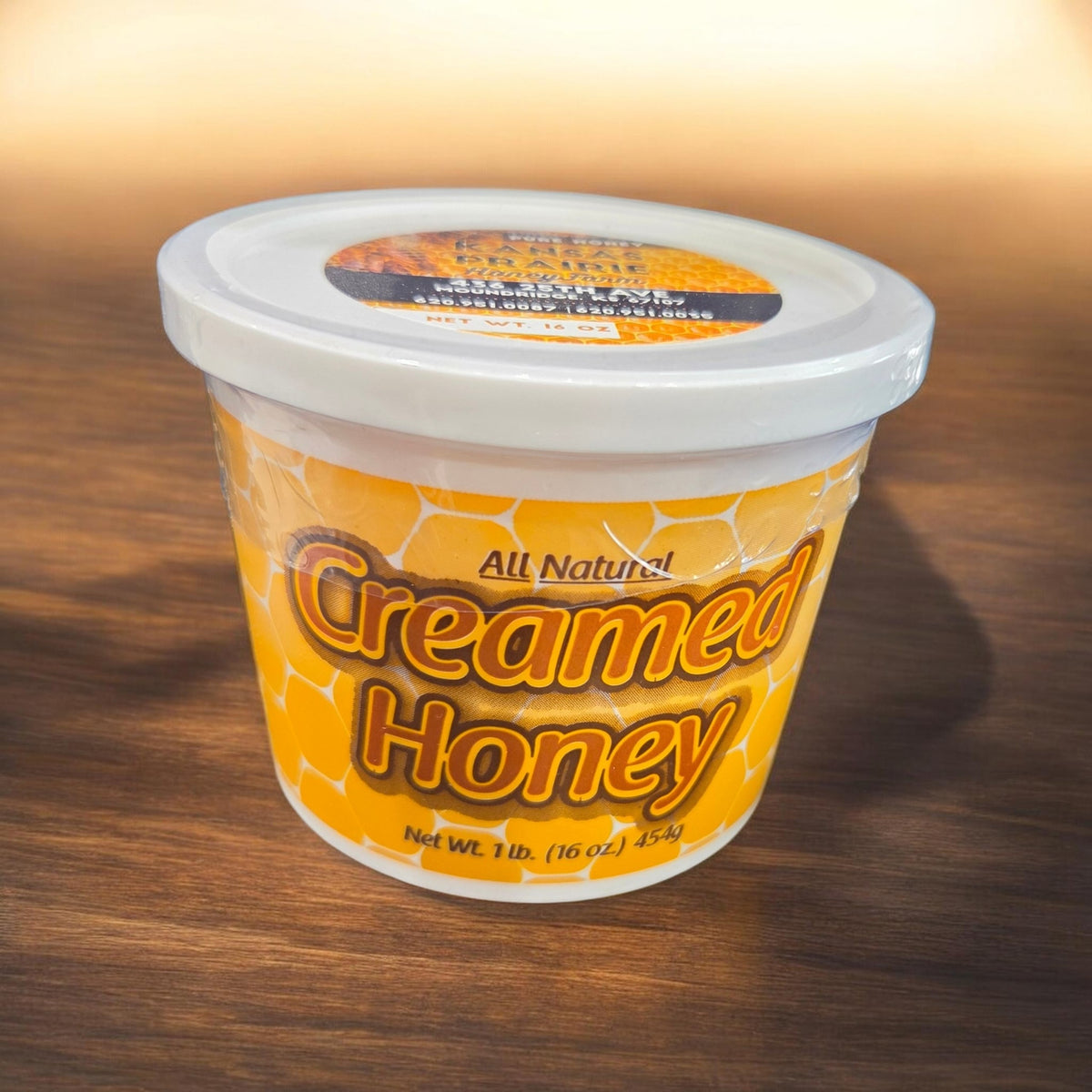 Kansas Prairie Creamed Honey