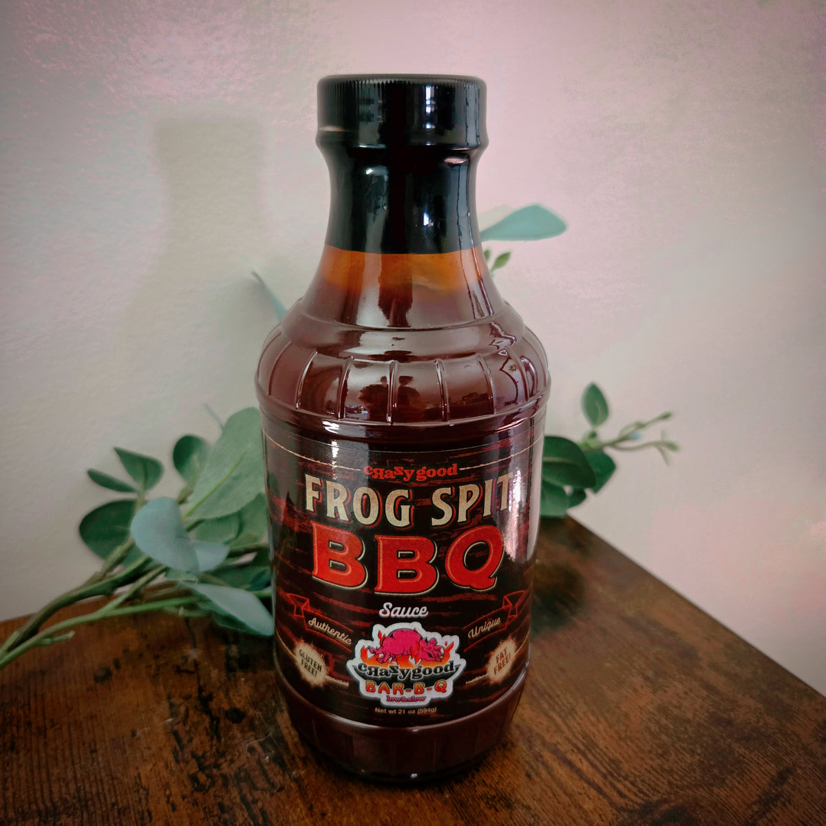 Crazy Good Frog Spit BBQ Sauce