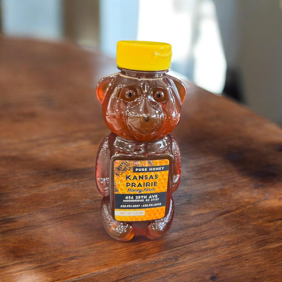 Kansas Prairie Pure Honey 1.5lb