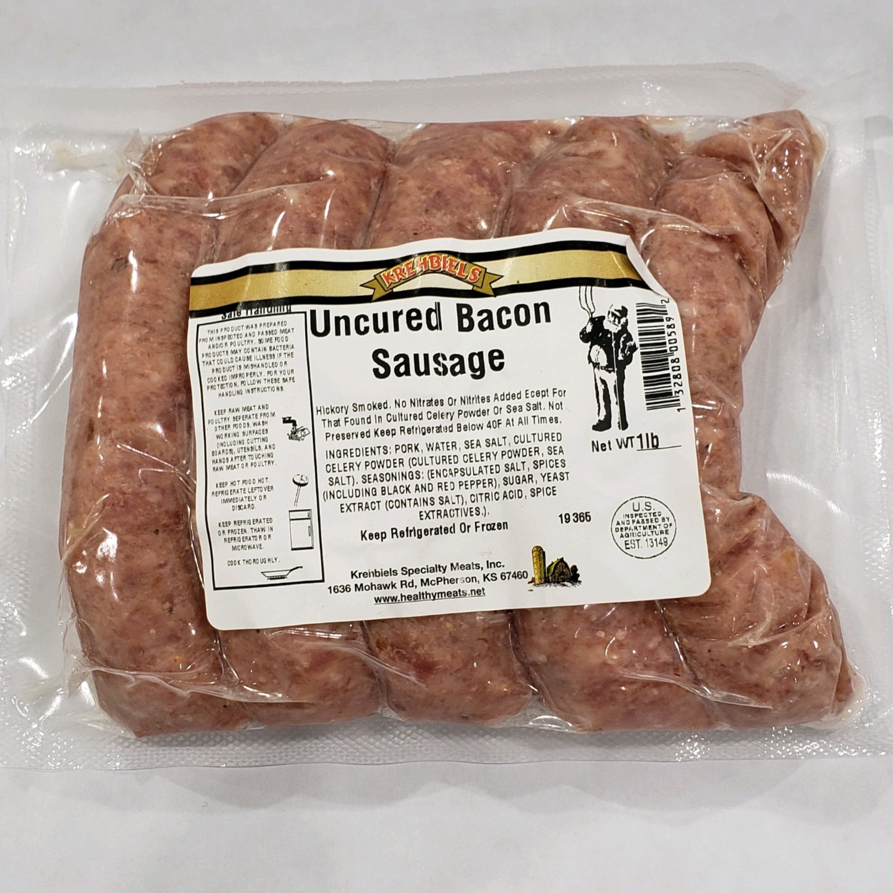 Uncured Bacon Sausage Links image 0