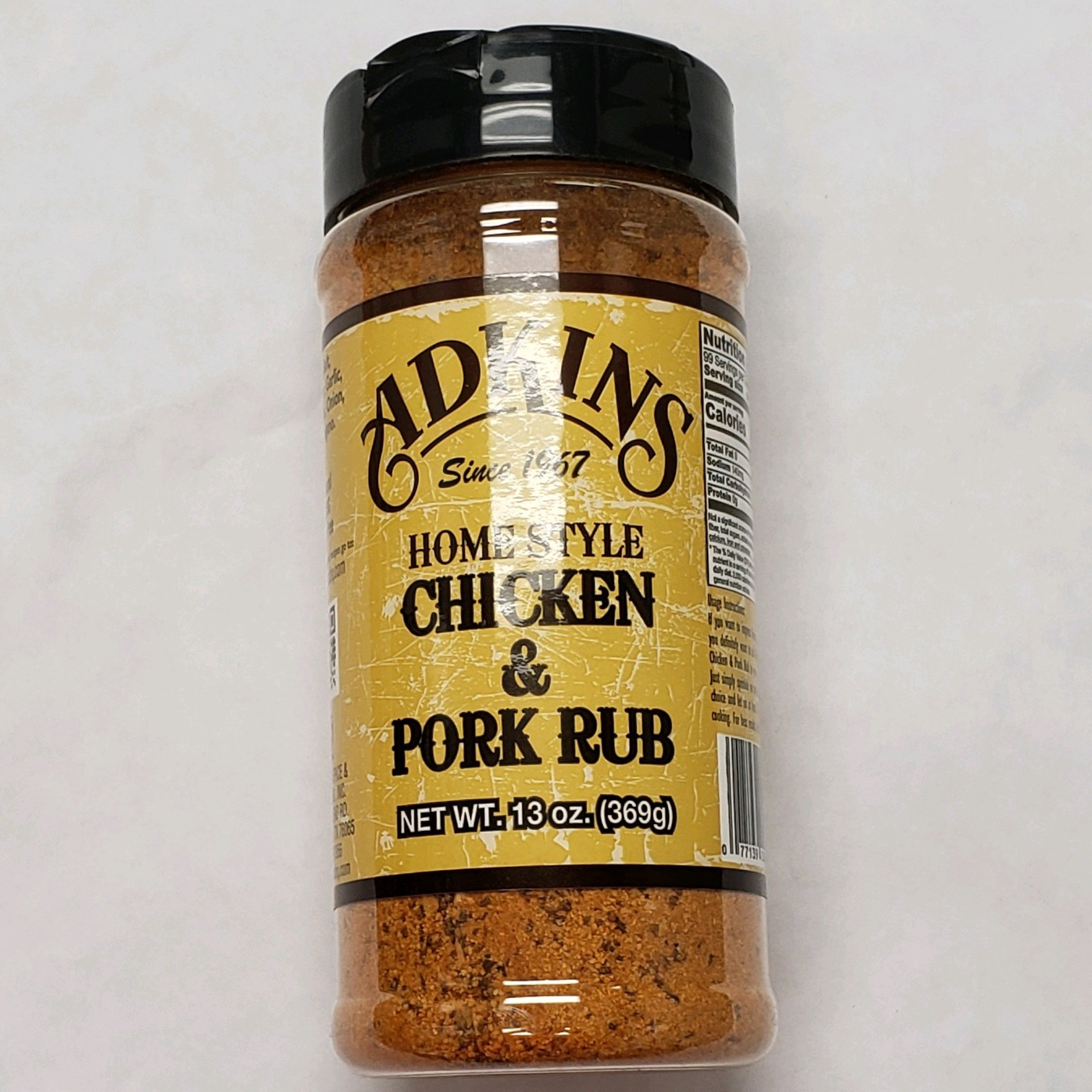 Adkins Home Style Chicken & Pork Rub image 0