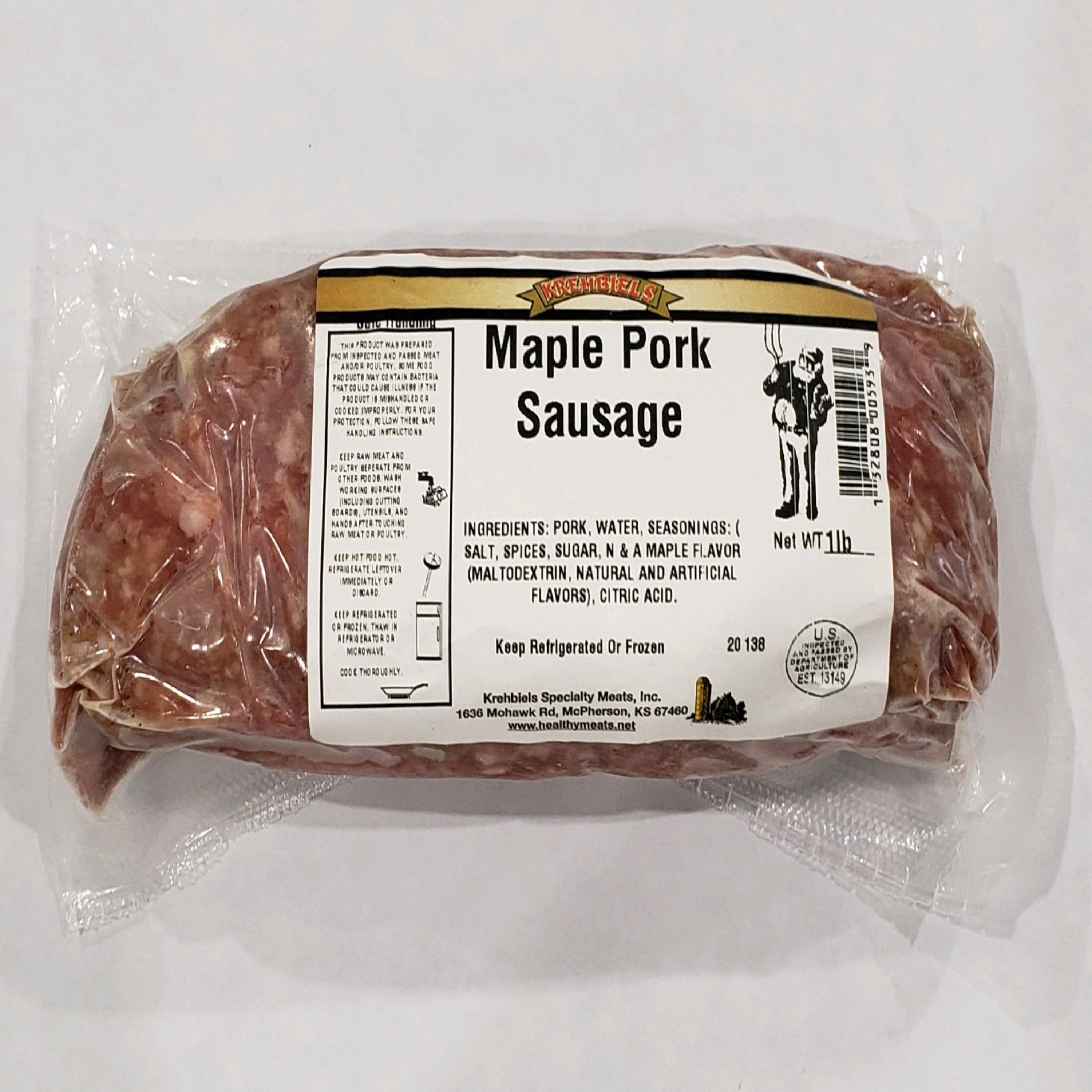 Maple Pork Sausage-Bulk image 0