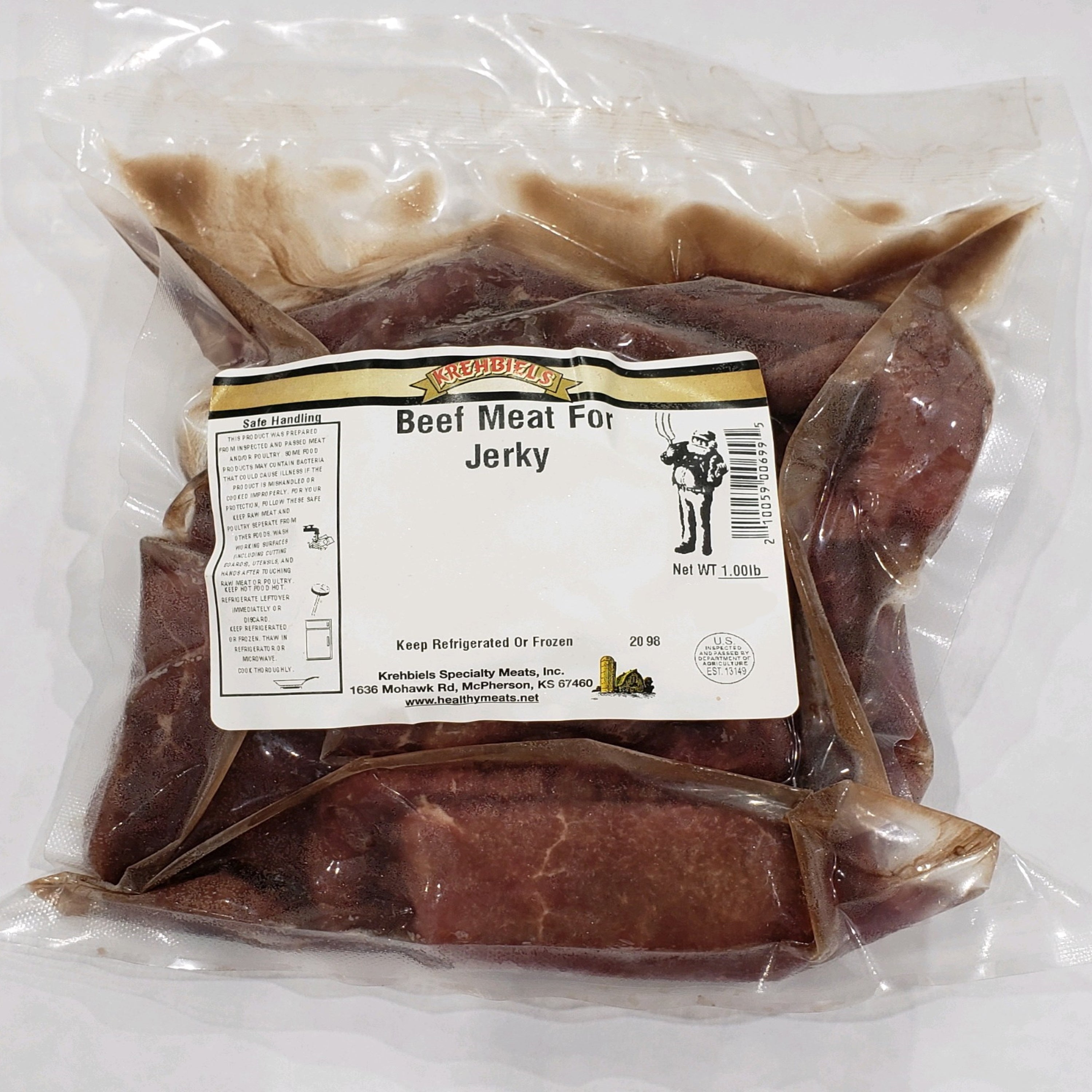 Beef Meat For Jerky (1 lb.) image 0