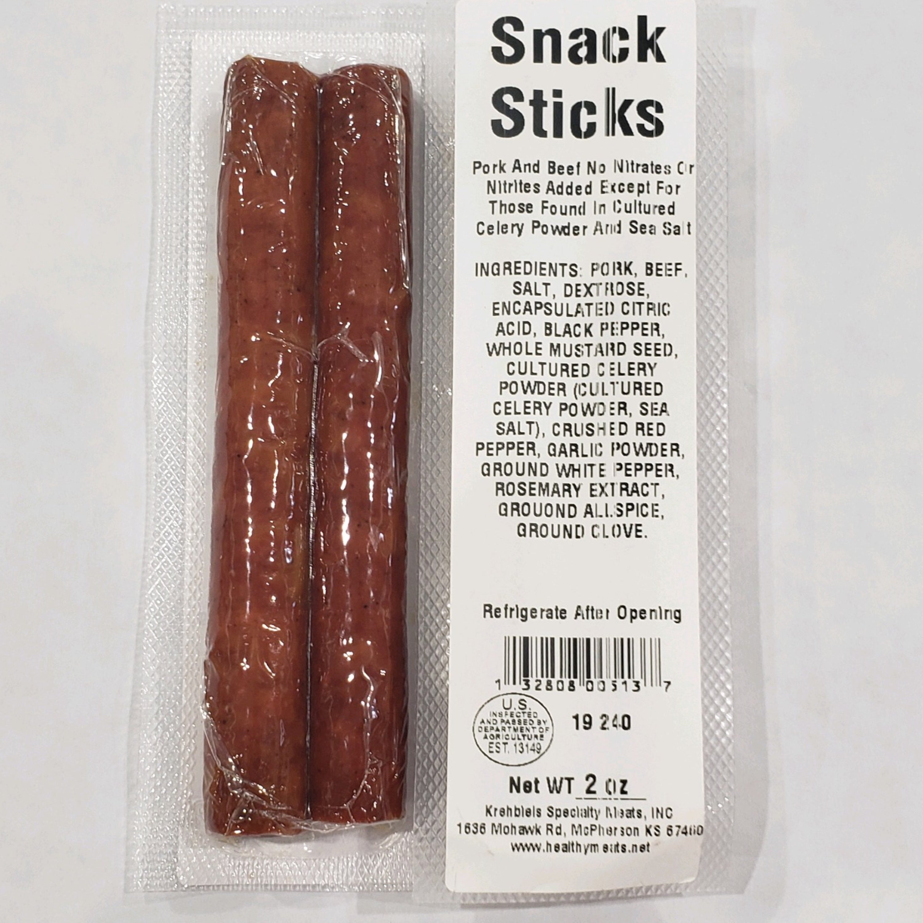 Beef & Pork Snack Sticks (2 Oz.) image 0